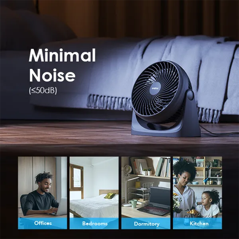 Ventilateur de table puissant et rafraîchissant